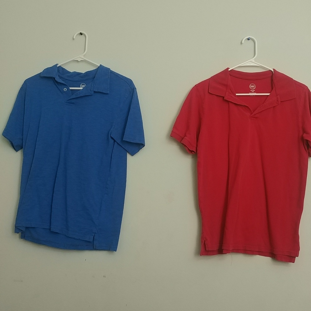 WONDER NATION COLLAR SHIRTS